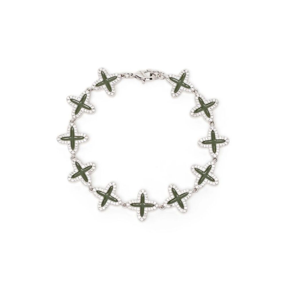 Darkai Silver Bracelets Men